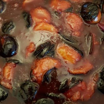 Rezept Rahm Mohn Zwetschgen-Pflaumen Gugelhupf lowcarb glutenfrei kalorienarm