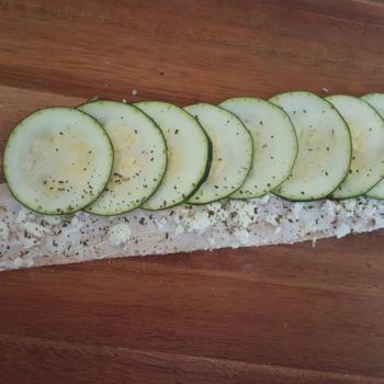 Rezept Zucchini Feta Rosen lowcarb glutenfrei