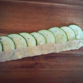 Rezept Zucchini Feta Rosen lowcarb glutenfrei