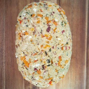 Rezept Kürbis Speck Feta Brot lowcarb keto glutenfrei kalorienarm