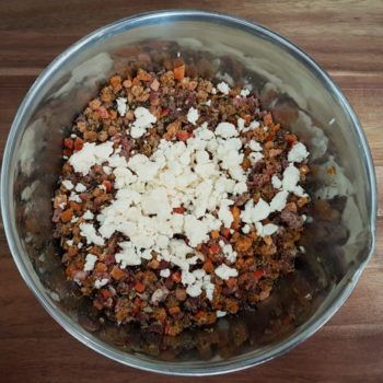 Rezept Kürbis Speck Feta Brot lowcarb keto glutenfrei kalorienarm