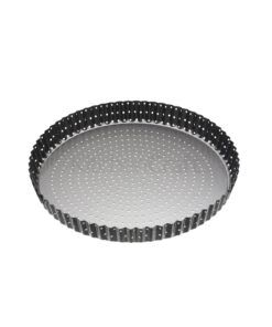 299-00_Master Class Quicheform 28 cm rund perforiert_lowcarb_Backen_Quiche_KCMCCB100