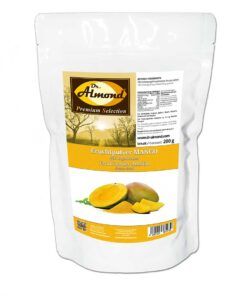 Alternative view of Fruchtpulver MANGO gefriergetrocknetes Mangopulver 200 g - 100 % Frucht für Fluff, low-carb Schokolade, Smoothies und Shakes