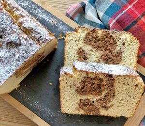 Rezept Nuketo-Haselnuss-Swirl-Kuchen lowcarb glutenfrei kalorienarm
