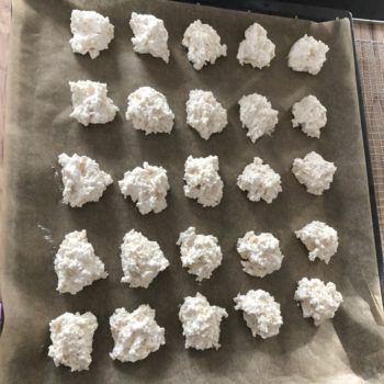 Rezept Kokosmakronen mit Fluff lowcarb keto kalorienarm