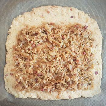 Rezept Speckkrautbrot lowcarb glutenfrei keto