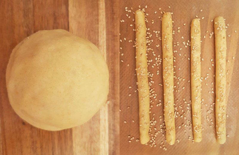 Rezept Parmesan Grissini lowcarb keto