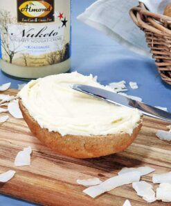 Nuketo KOKOSNUSS Gourmet Nougat-Creme low carb keto | ohne Zuckerzusatz | ohne Palmöl