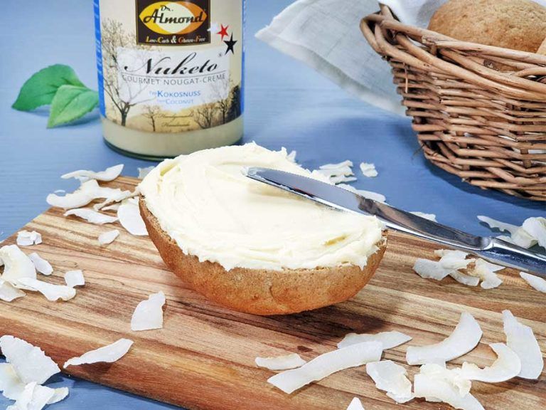 Nuketo KOKOSNUSS Gourmet Nougat-Creme low carb keto | ohne Zuckerzusatz | ohne Palmöl