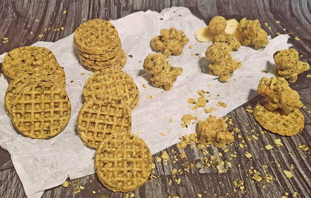 Rezept Kürbiskern Cheesy Cracker lowcarb glutenfrei keto