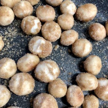 Rezept Macadamia Salz Karamell Cookies lowcarb keto glutenfrei