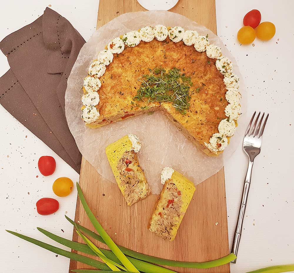 Rezept Thunfisch Quiche lowcarb glutenfrei keto kalorienarm