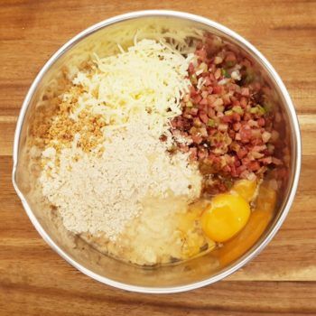 Rezept Blumenkohl Speckknödel lowcarb glutenfrei