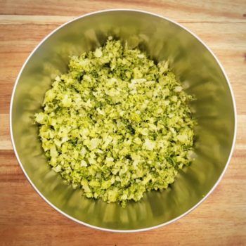 Rezept Broccoli Mozarella Miniknödel lowcarb glutenfrei