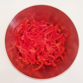 Rezept Kürbiskern Speck Brandteigkrapfen mit Paprikakraut lowcarb glutenfrei