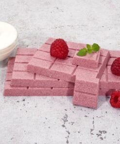 CHOKETO Low Carb & Keto Schokolade HIMBEER-JOGHURT – 3 Tafeln – handgemacht