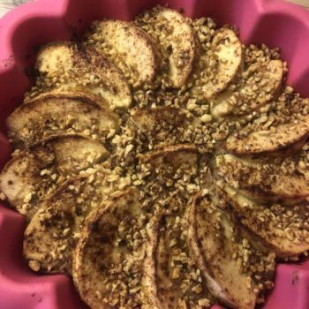 Rezept Zimt-Apfelkuchen lowcarb glutenfrei