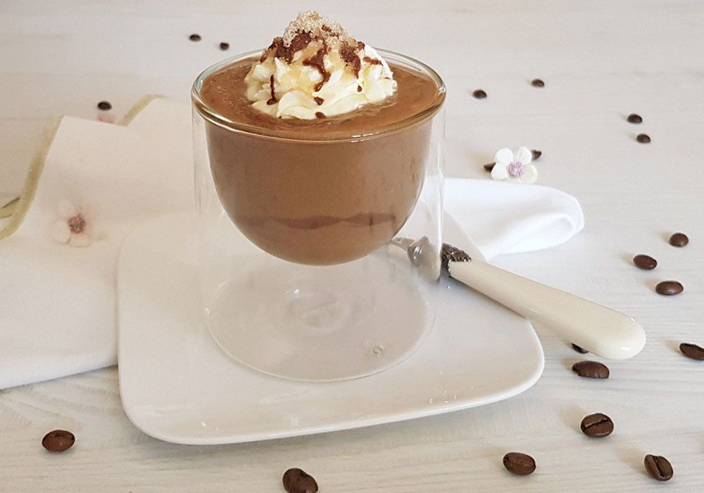Rezept Milchkaffee Vanille Kollagencreme lowcarb glutenfrei keto
