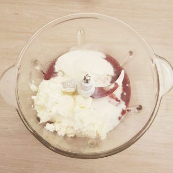 Rezept Beeren Quark Kollagenmousse lowcarb glutenfrei