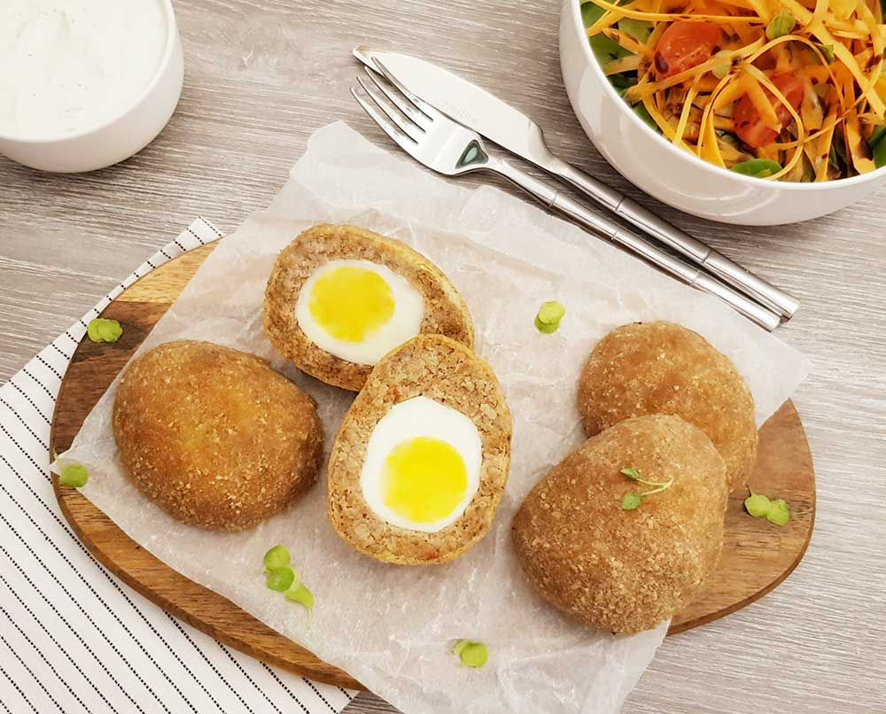 Rezept Schottische Eier lowcarb glutenfrei keto