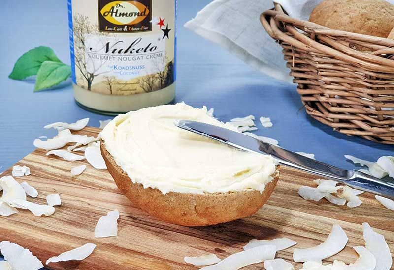 Nuketo KOKOSNUSS Gourmet Nougat-Creme low carb keto | ohne Zuckerzusatz | ohne Palmöl