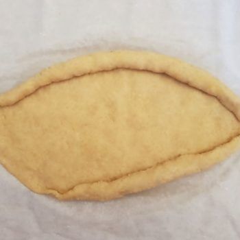 Rezept Hackfleisch Lauch Pide lowcarb glutenfrei