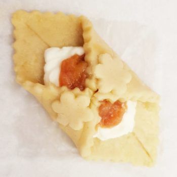 Rezept Erdbeer Rhababer Quarkschifferl lowcarb glutenfrei