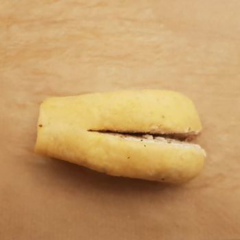 Rezept Frischkäse Schinken Hefeherzen lowcarb glutenfrei keto