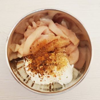 Rezept Brotküchlein gefüllt mit Joghurthähnchen lowcarb glutenfrei