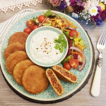 Rezept Gefüllte Marokkanische Pfannenbrotlaibchen lowcarb glutenfrei keto