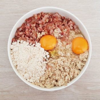 Rezept Champignon Specklaibchen lowcarb glutenfrei