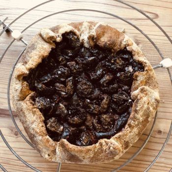 Rezept Galette mit Früchten und Kollagen lowcarb glutenfrei