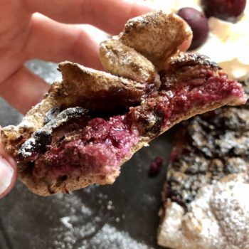 Rezept Galette mit Früchten und Kollagen lowcarb glutenfrei