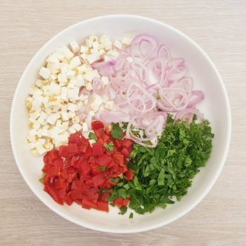 Rezept Spätzle Grillsalat lowcarb glutenfrei