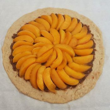 Rezept Aprikosen-Marillen Nuss Galette lowcarb glutenfrei