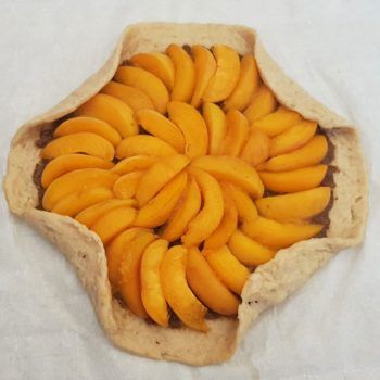Rezept Aprikosen-Marillen Nuss Galette lowcarb glutenfrei