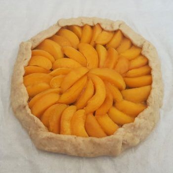 Rezept Aprikosen-Marillen Nuss Galette lowcarb glutenfrei