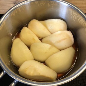 Rezept Apfel Birnen Pavlova lowcarb glutenfrei kalorienarm