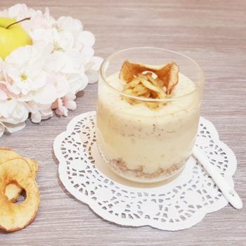 Rezept Proteindessert “Apfelstrudel” lowcarb glutenfrei