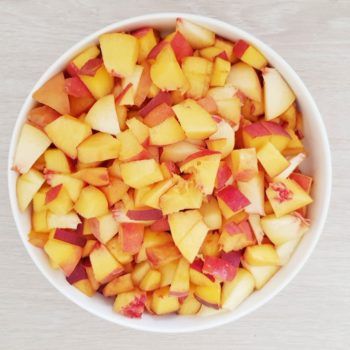 Rezept Pfirsichcreme für Torten, Desserts, Eis, Fluff lowcarb glutenfrei