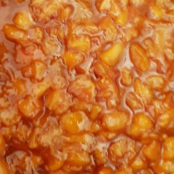 Rezept Pfirsichcreme für Torten, Desserts, Eis, Fluff lowcarb glutenfrei