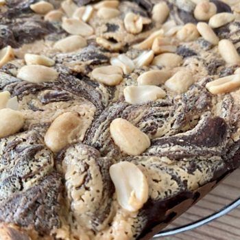 Rezept Erdnussbutter Brownies lowcarb glutenfrei keto