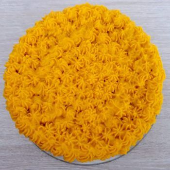 Rezept Hüttenkäse Kürbis Schichtkuchen lowcarb glutenfrei