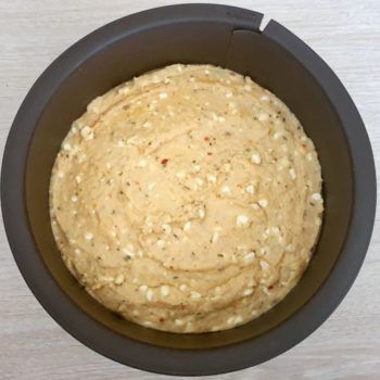 Rezept Hüttenkäse Kürbis Schichtkuchen lowcarb glutenfrei