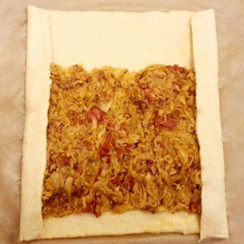 Rezept Krautstrudel lowcarb glutenfrei keto