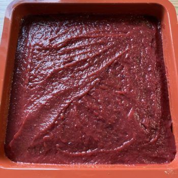 Rezept Gewürzkuchen mit Pflaumencreme und Schokoganache lowcarb