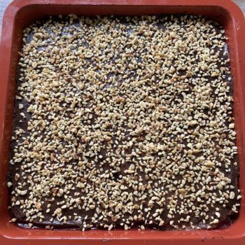 Rezept Gewürzkuchen mit Pflaumencreme und Schokoganache lowcarb