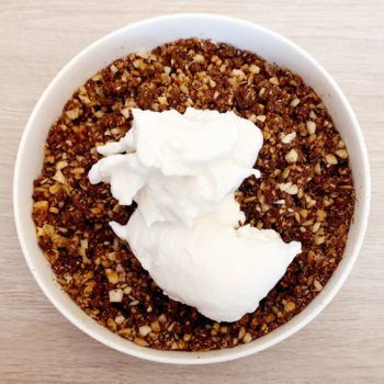 Rezept Müsli Nuss Schokoriegel keto lowcarb glutenfrei