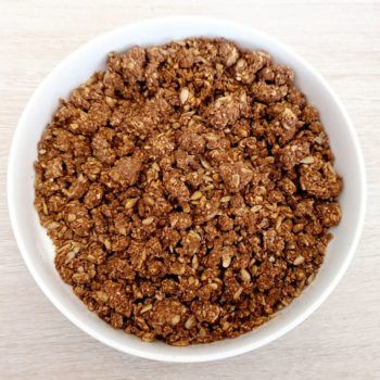 Rezept Müsli Nuss Schokoriegel keto lowcarb glutenfrei