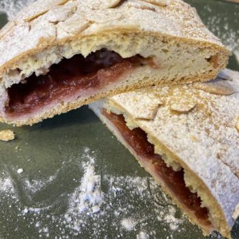 Rezept Pflaumen Pudding Taschen low carb glutenfrei keto